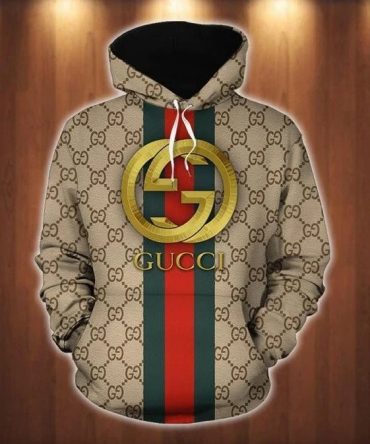 Gucci Stripe Unisex Hoodie For Men Women Luxury Brand Clothing Clothes Outfit 373 Hdlux