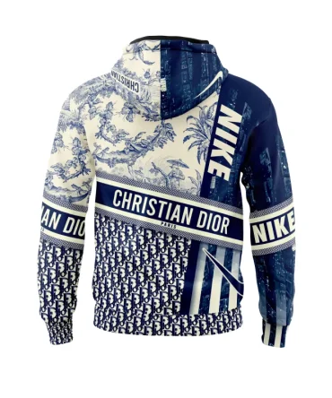 Nike Christian Dior Unisex Hoodie Outfit For Men Women Luxury Brand Clothing