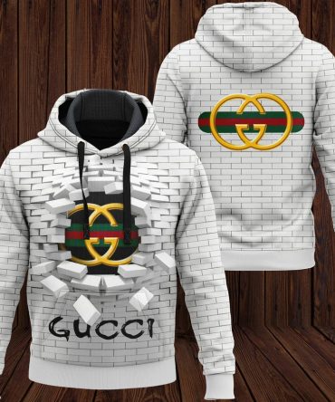 Gucci Broken Wall Luxury Brand Premium Hoodie For Men Women