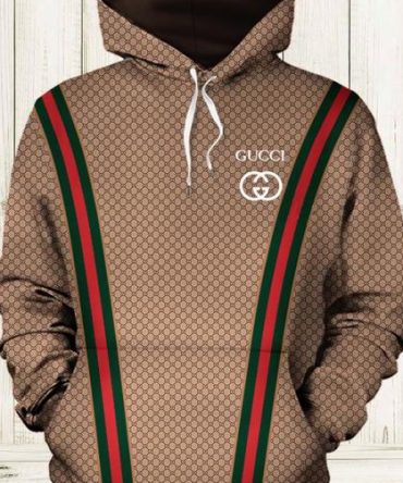 Gucci Logo Unisex Hoodie Luxury Brand Outfit For Men Women