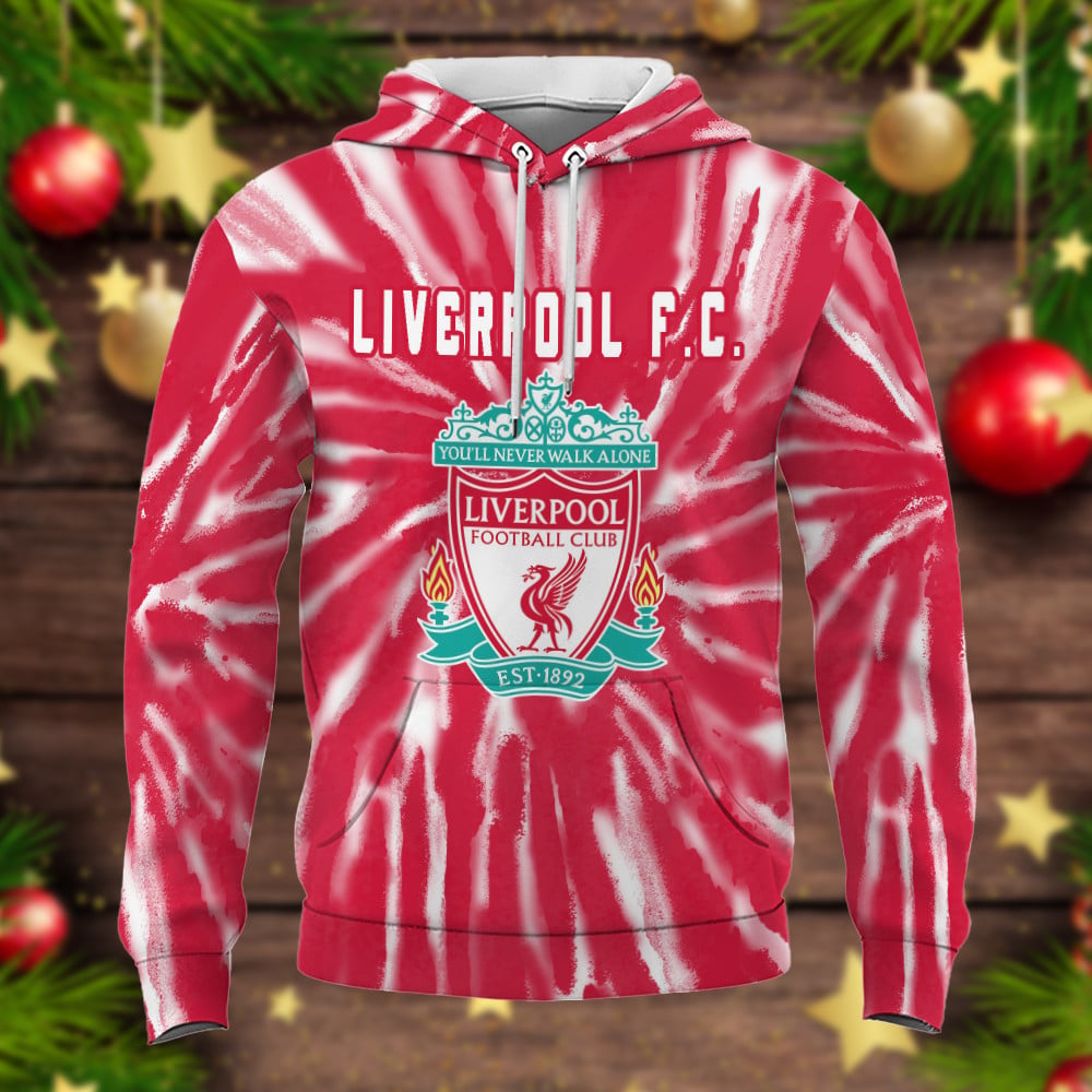 Liverpool Fc Hoodie - Red & White, Perfect Gift For Fans