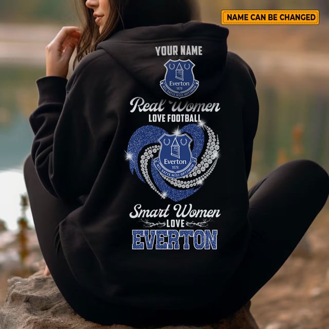 Custom Everton Women'S Hoodie – Show Your Smart Love For Football!