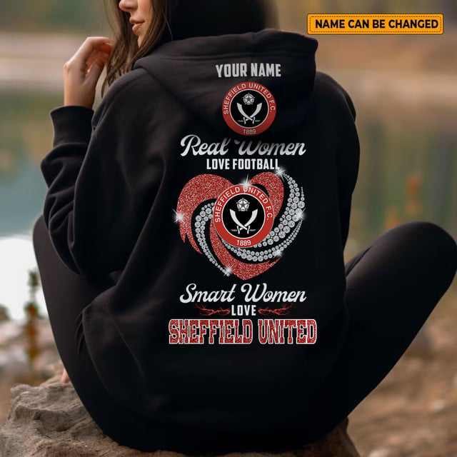 Custom Name Sheffield United Hoodie – Perfect Gift For Smart Football Fans!