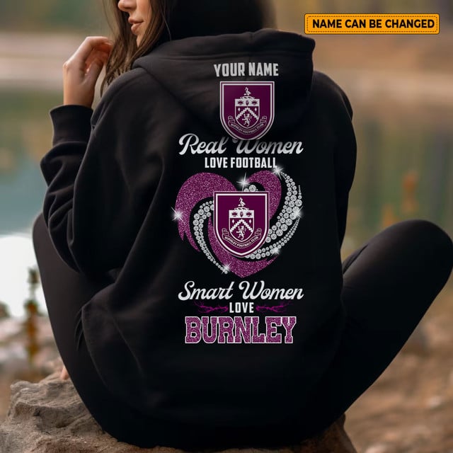 Customizable Women'S Burnley Football Hoodie – Stylish Gift For Fans