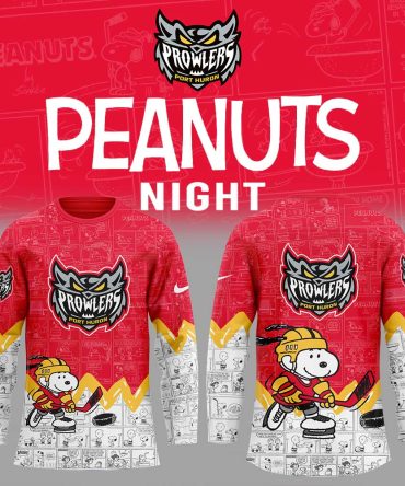 Port Huron Prowlers 75Th Anniversary Of Peanuts Jersey