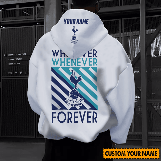 Custom Tottenham Hotspur Hoodie - Personalized Name, Stylish Design, Perfect Gift For Fans