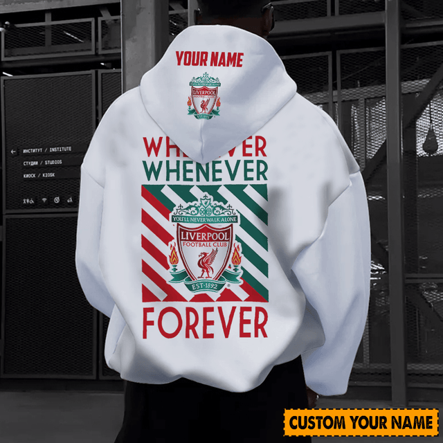 Custom Liverpool Fc Hoodie - Personalized Name - Ultimate Fan Gear!