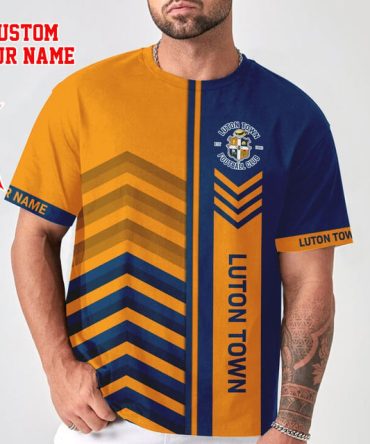 Custom Luton Town Football T-Shirt – Personalize Your Game Day Look!