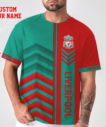 Custom Liverpool Fan T-Shirt – Personalize Your Name & Show Team Spirit!