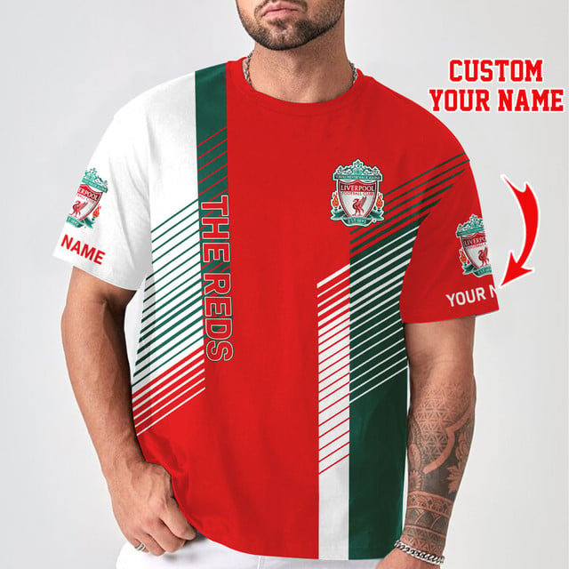 Custom Liverpool Fc T-Shirt - Personalized Name & Logo - Fan Edition Apparel