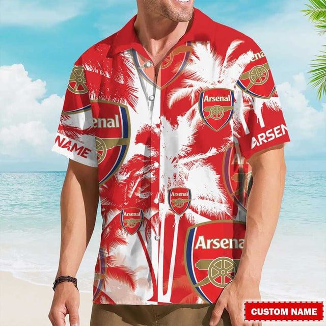 Custom Arsenal Hawaiian Shirt - Personalized Beachwear For Fans