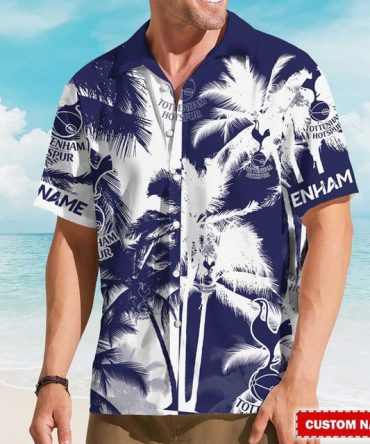 Customizable Spurs Hawaiian Shirt - Tropical Beach Vibes For Fans