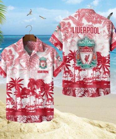 Liverpool Fc Hawaiian Shirt - Personalized Beachwear For Fans - Summer Vibes!