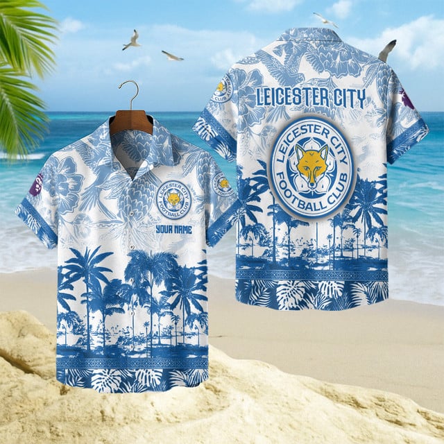 Leicester City Fc Hawaiian Shirt - Tropical Beach Style For Fans