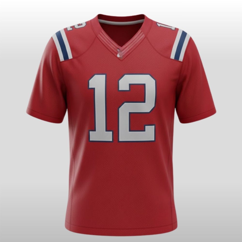 2026 Portnoy New England Patriots Super Bowl 12 Jersey Best Friend Gifts