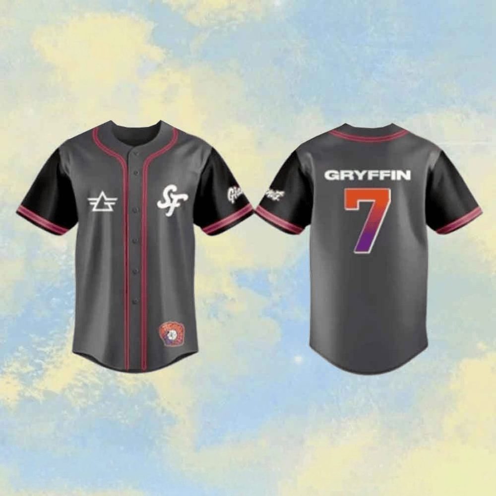 San Francisco Giants Gryffin Night Jersey Giants Merch Gifts For Baseball Fans