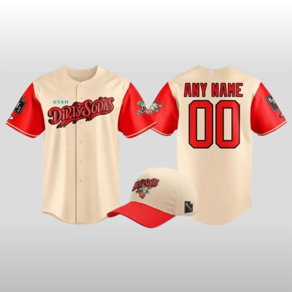 2026 Salt Lake Bees X Utah Dirty Sodas Baseball Jersey