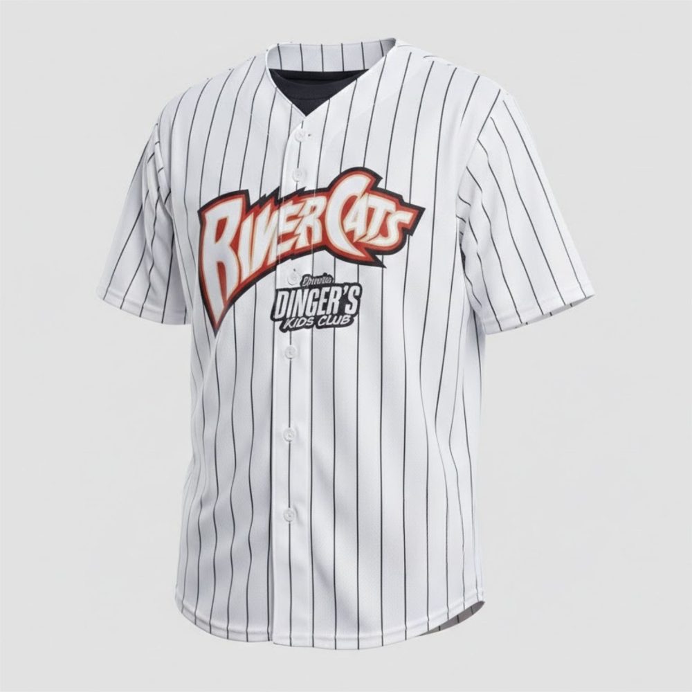 2026 Sacramento River Cats Dinger’S Kids Club Giveaway Jersey