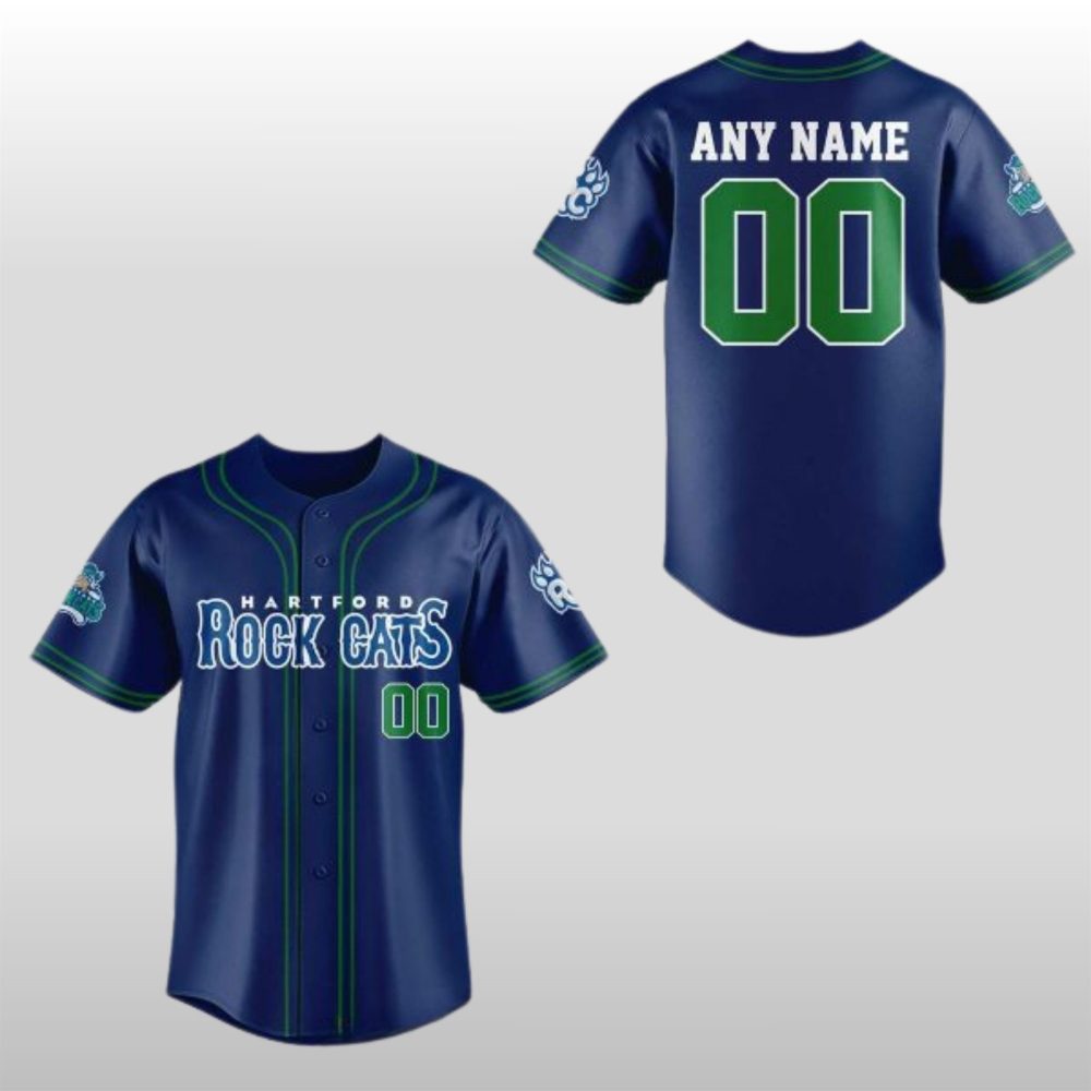 Hartford Yard Goats 2026 New Britain Rock Cats Baseball Jersey