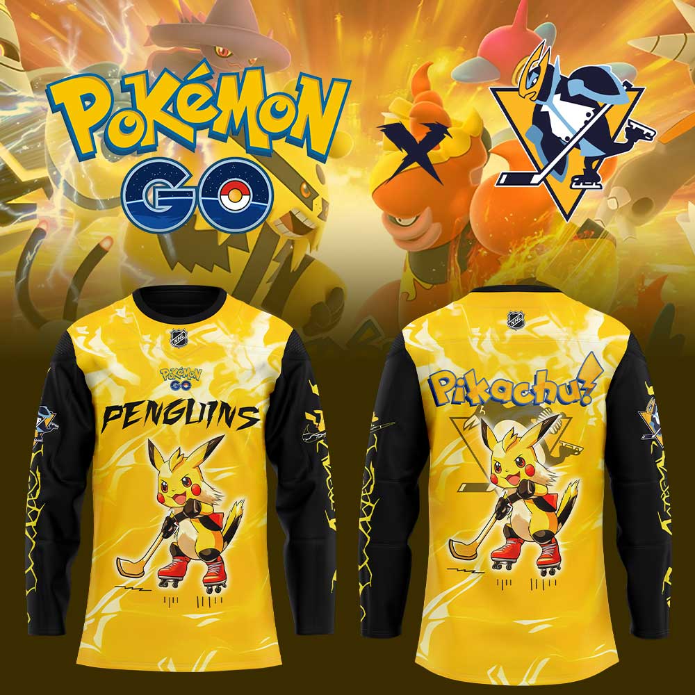 Pittsburgh Penguins X Pok?Mon Go Jersey