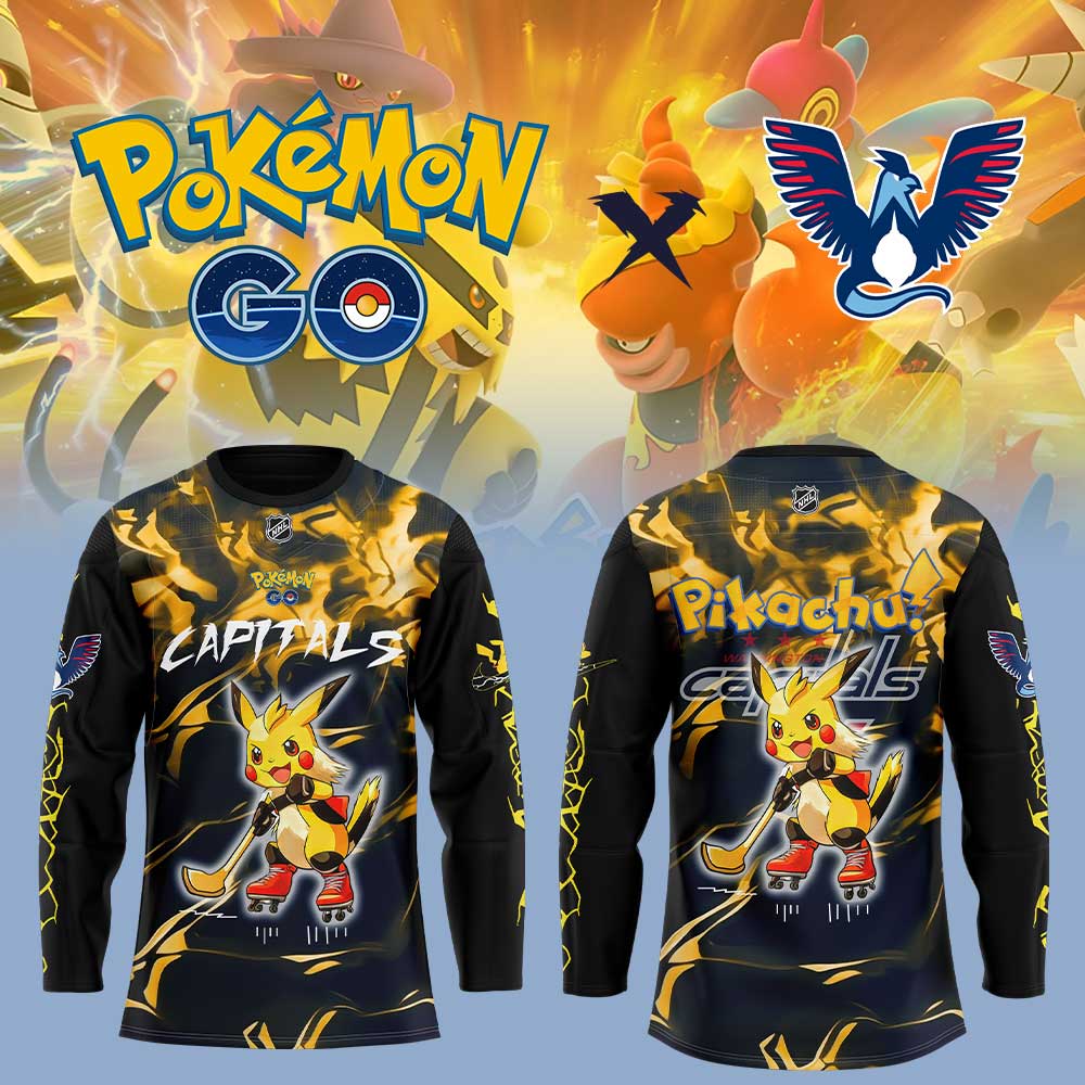 Washington Capitals X Pok?Mon Go Jersey
