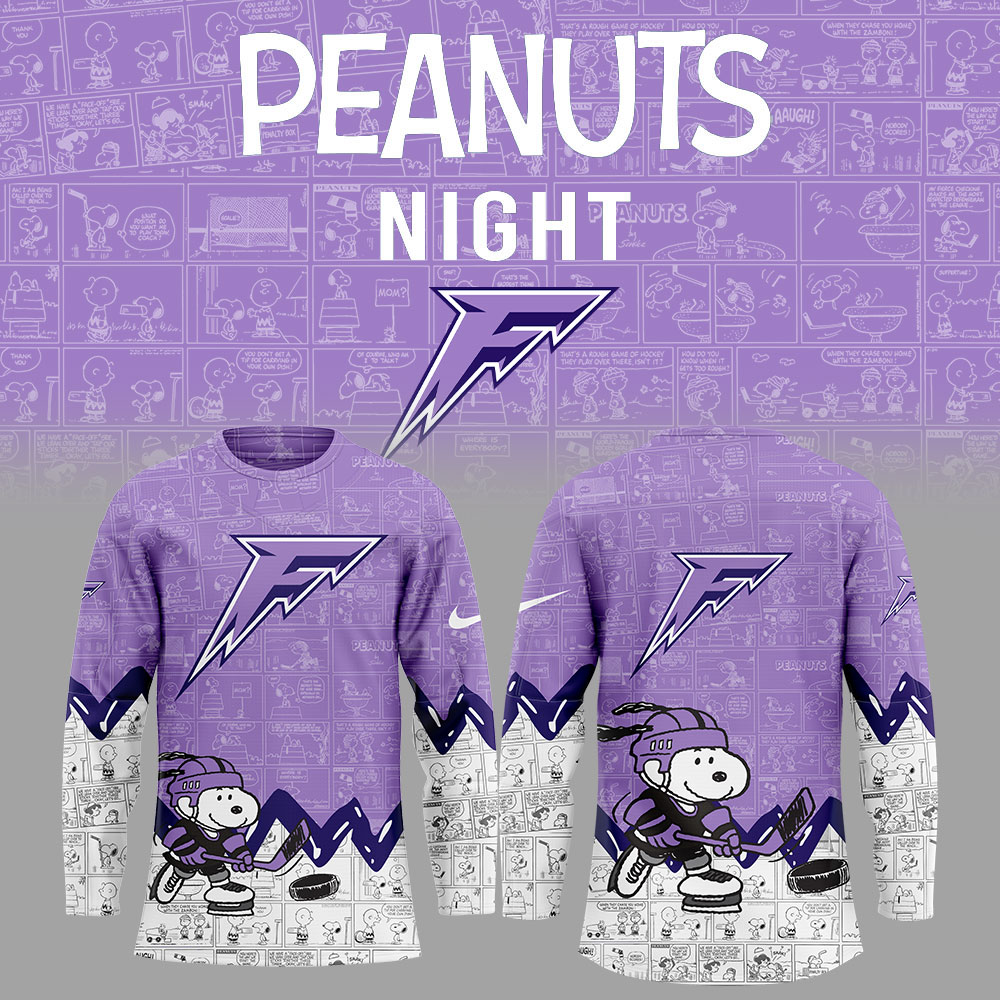 Minnesota Frost 75Th Anniversary Of Peanuts Jersey