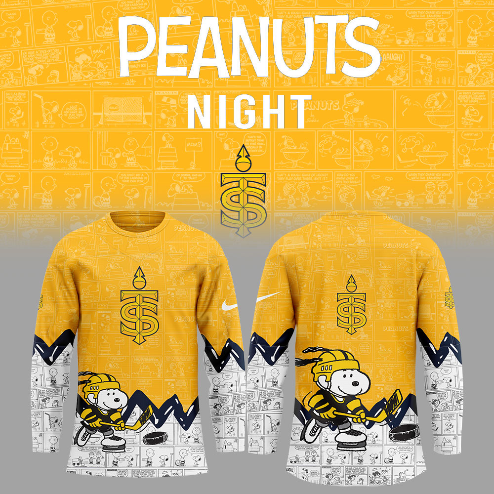 Toronto Sceptres 75Th Anniversary Of Peanuts Jersey