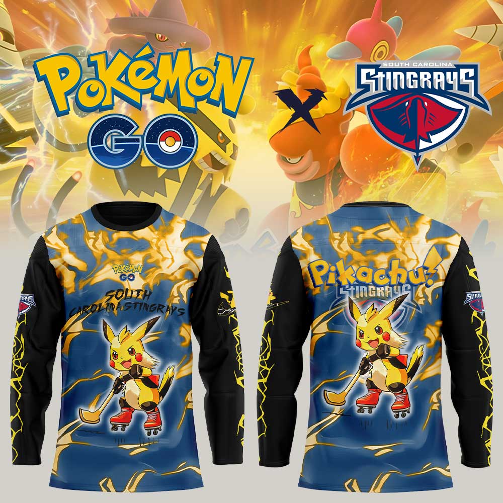 South Carolina Stingrays X PokeMon Go Jersey