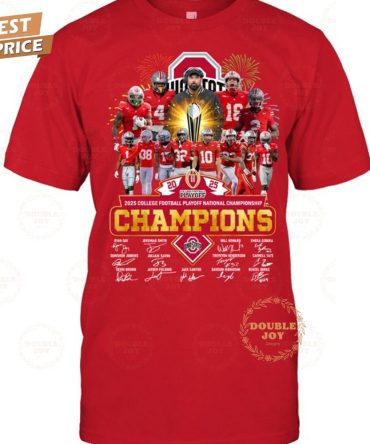 2025 College Football Playoff National Championship Ohio State Buckeyes Ncaa T-Shirt