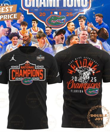 2025 Ncaa Men'S Basketball National Champions Florida Gators Limited Edition T-Shirt, Hoodie - Black