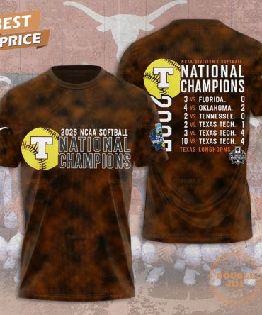 2025 Ncaa Softball National Champions Texas Longhorns Special Edition T-Shirt, Hoodie