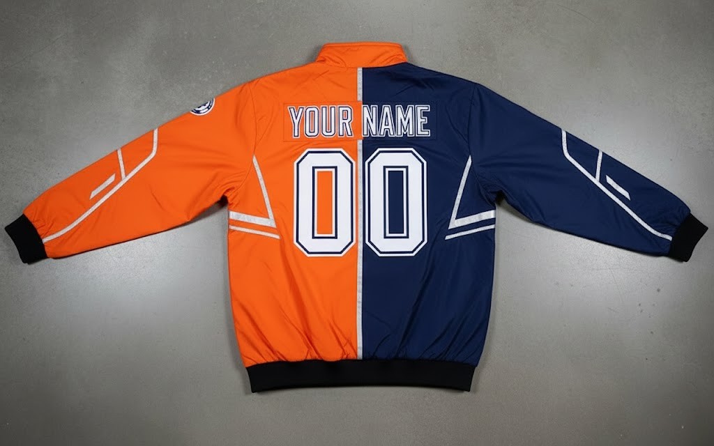 Edmonton Oilers Split Color Jacket - Image 2