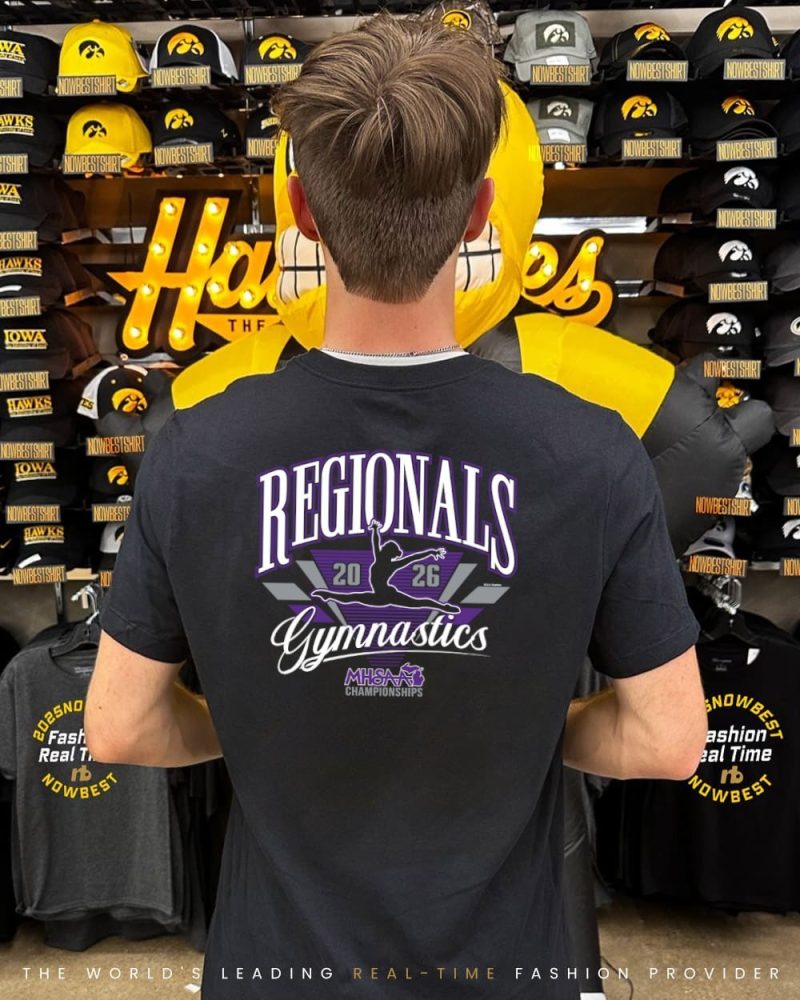 2026 Mhsaa Gymnastics Regionals Shirt - Image 2