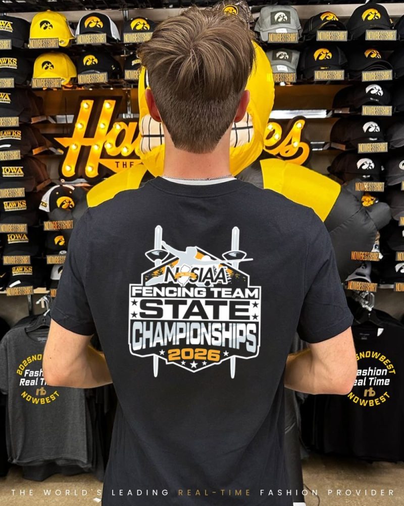 2026 Njsiaa Fencing Team State Championships Shirt - Image 2