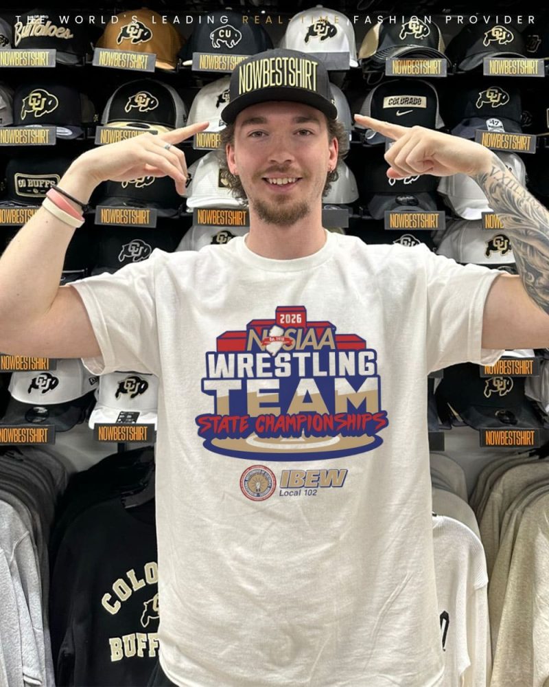 2026 Njsiaa Wrestling Team State Championships Shirt