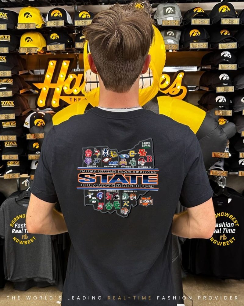 2026 Ohsaa Girls Basketball State Championships Shirt - Image 2