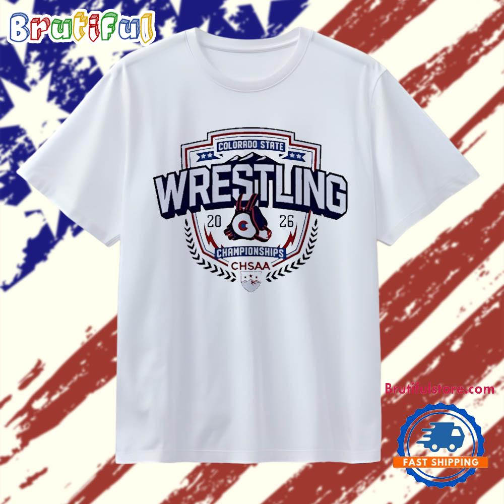 2026 Chsaa State Championship Wrestling T Shirt