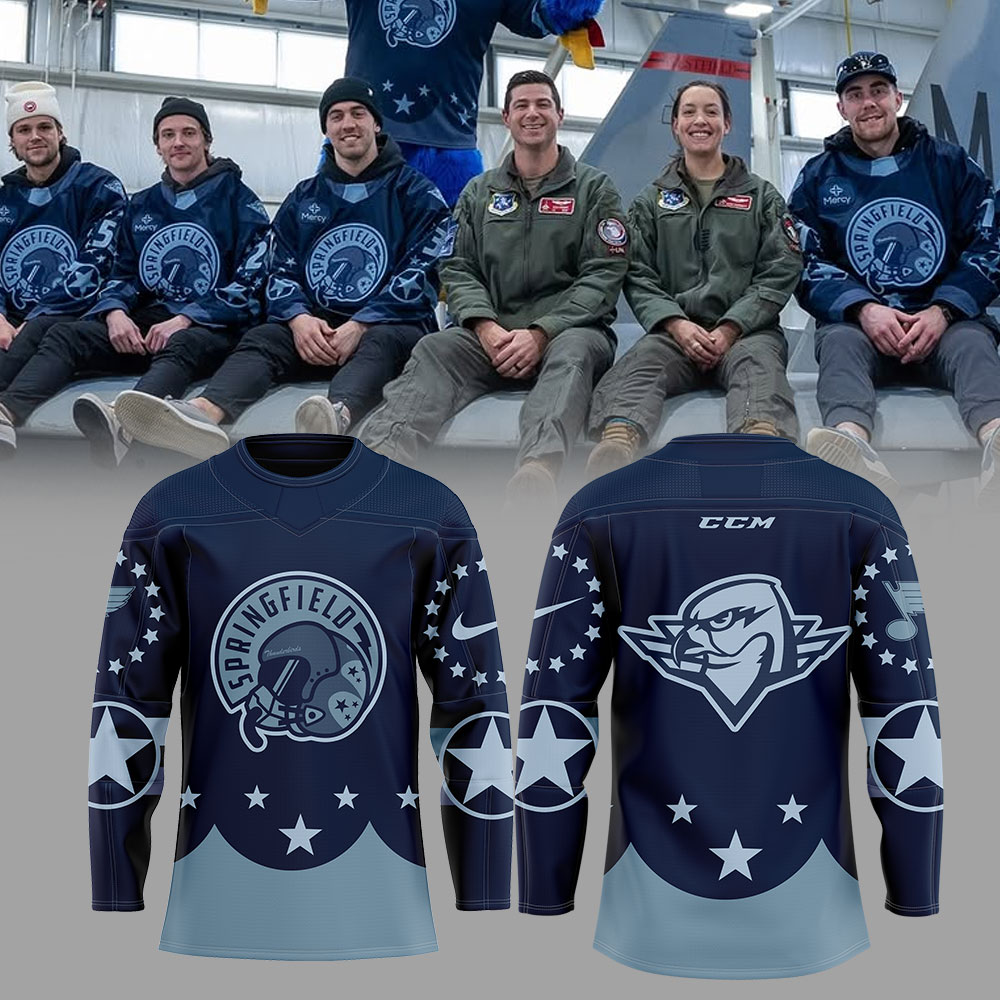 Springfield Thunderbirds Military Appreciation Jersey