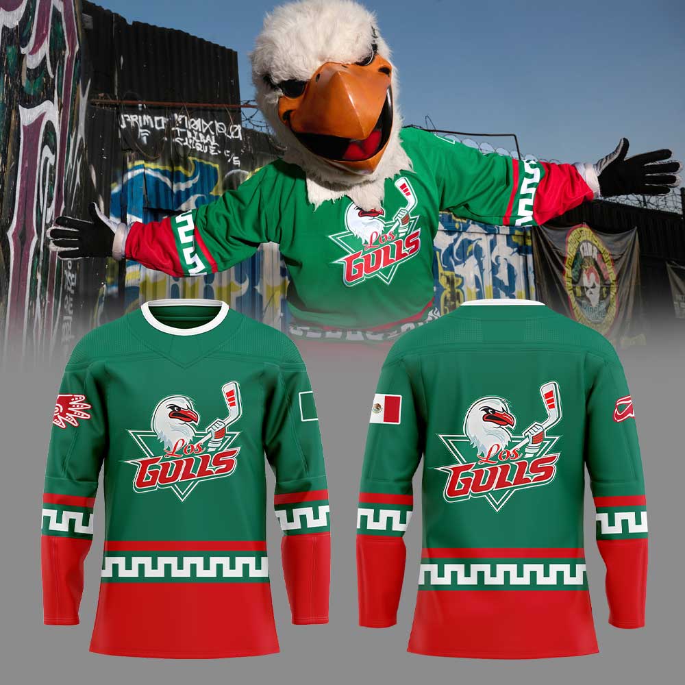 San Diego Gulls Mexican Heritage Night Jersey