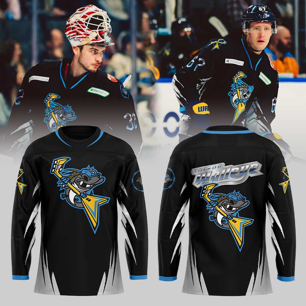 Toledo Walleye Rock The Rink Night 2025 Uniform Jersey