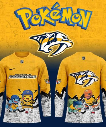 Nashville Predators X PokeMon Jersey