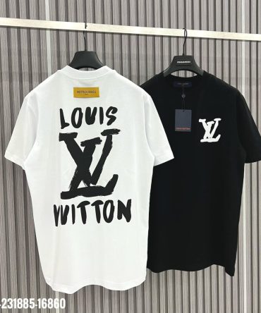 Louis Vuitton Blackwhite T-Shirt Dn262861