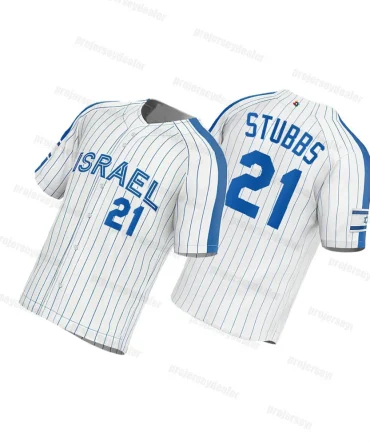 Team Israel Garrett Stubbs World Baseball Jersey 2026 Baseball Jersey