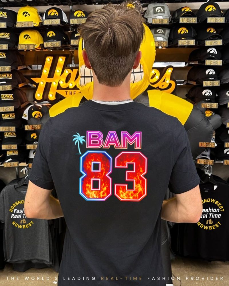 83 Points Game Basketball For Bam Adebayo Shirt - Image 2