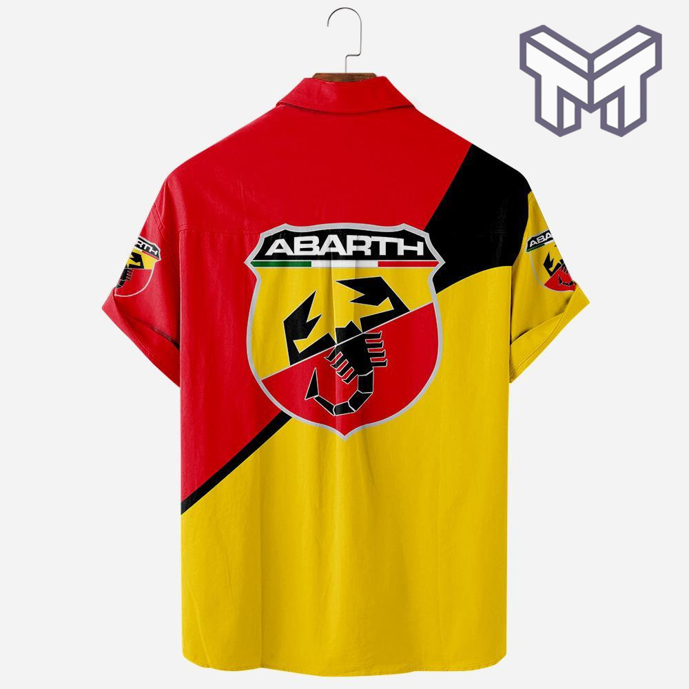 Abarth Racing Car Apparel, Abarth Racing Car Hawaiian Shirt Type01 - Image 2