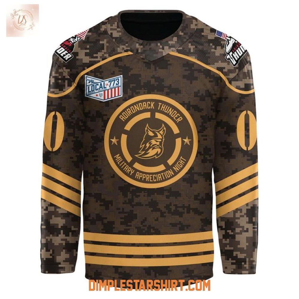 Adirondack Thunder Military Appreciation Night 2025 Jersey - Image 2
