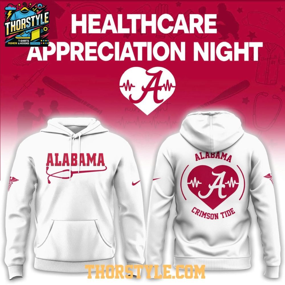 Alabama Crimson Tide Healthcare Appreciation Night 2026 Mlb Hoodie Shirts