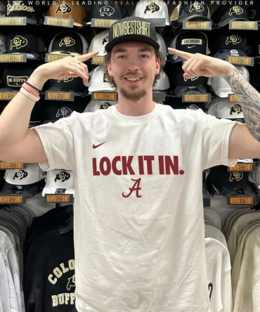 Alabama Crimson Tide Lock It In 2026 On-Court Bench Shirt