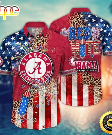 Alabama Crimson Tide Ncaa1 Hawaii Shirt Independence Day