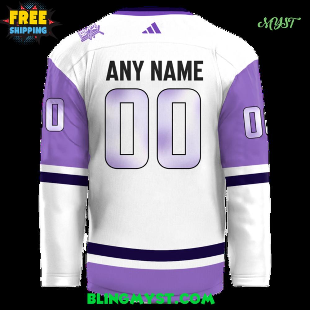 Anaheim Ducks Fight Cancer Night 2025 Hockey Jersey - Image 3